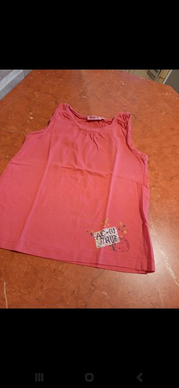 Débardeur fille taille 6 ans