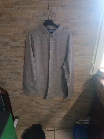 Chemise gris clair Kiabi 3XL