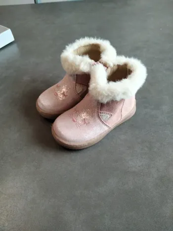 Bottines roses neuves Sergent major