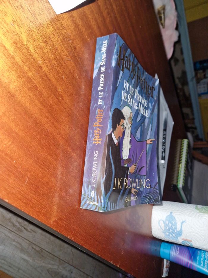 Lot de 2 livres harry potter gallimard 5 et 6 - photo numéro 3
