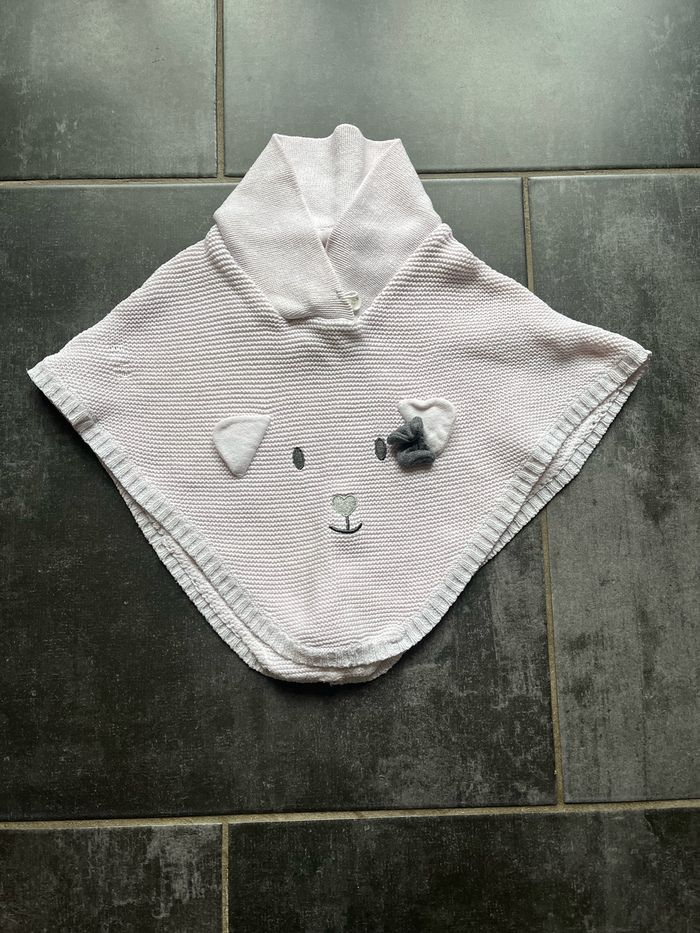 Poncho 23 mois Mes Petits Cailloux