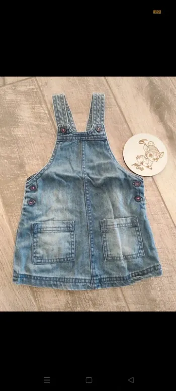 Magnifique salopette en jean 🤟