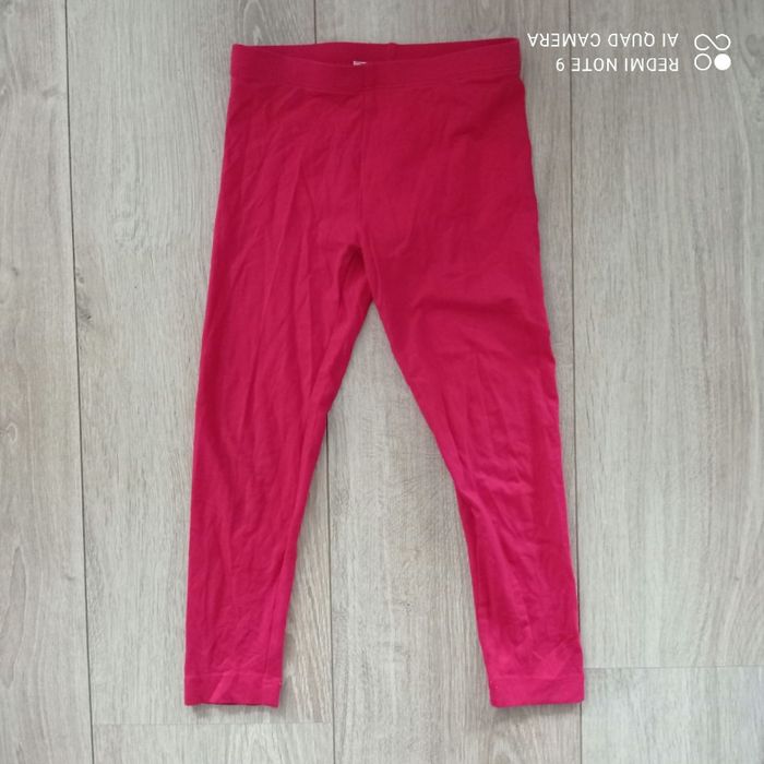 Legging rouge 4ans