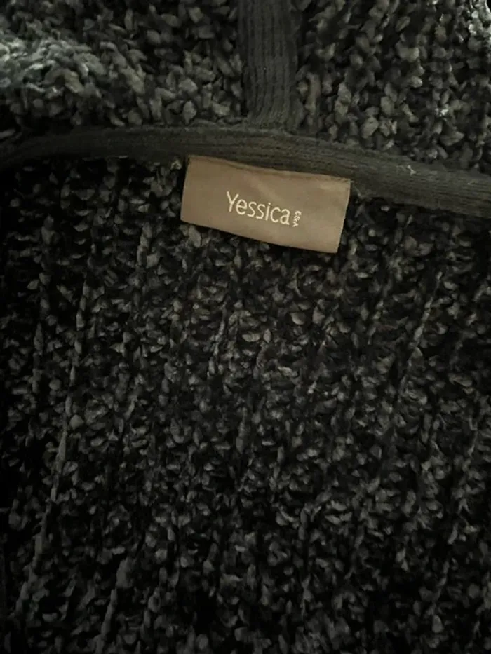 Veste longue capuche sans boutonnière Yessica - photo numéro 3