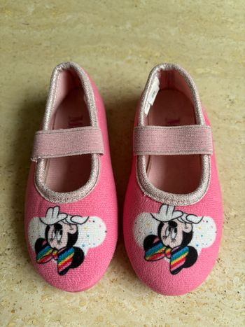PANTOUFLES "DISNEY-MINNIE" ROSES - POINTURE : 26