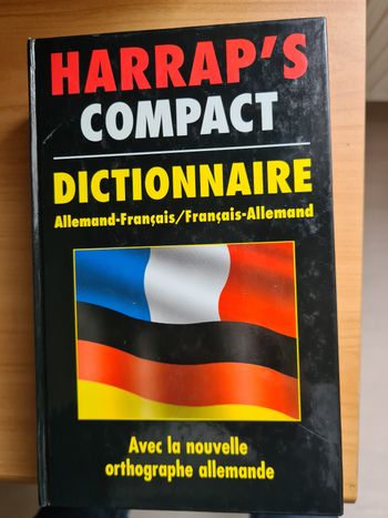 Harrap's compact dictionnaire Allemand/français