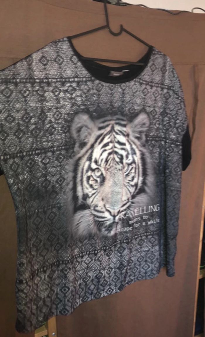 Teeshirt tigre Yessica - photo numéro 2