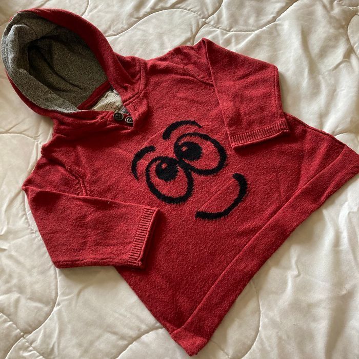 Pull capuche Zara 6-9 mois