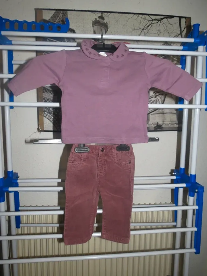 Ensemble 6 mois fille