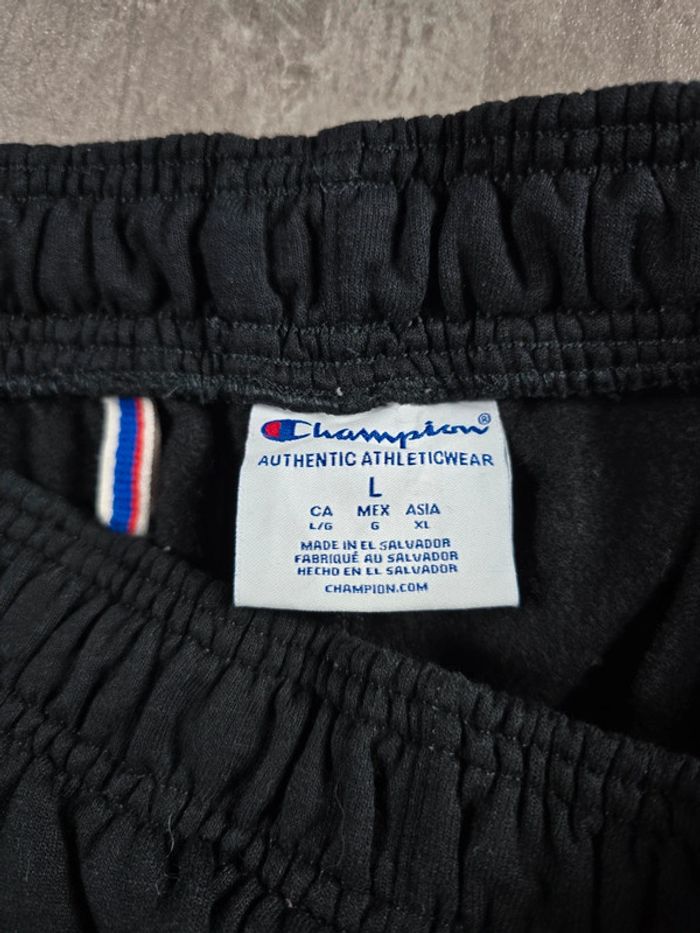 Pantalon jogging Champion vintage authentic athleticwear noir taille L - photo numéro 5