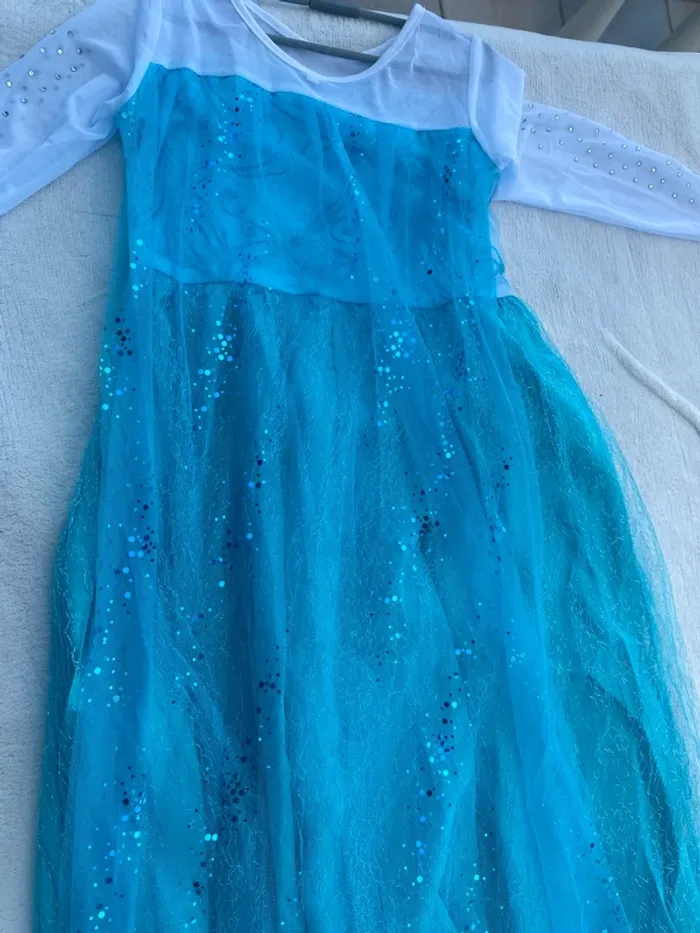 Déguisement Elsa reine des neiges carnaval fête - photo numéro 8
