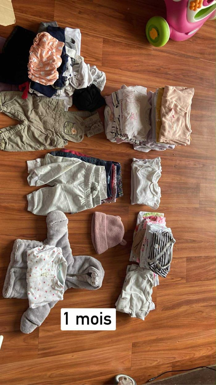 Lot de vêtements 1 mois