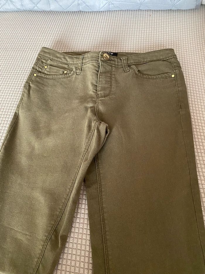Pantalon skinny stretch taille 36 femme ou ado fille 12/16 ans - photo numéro 3