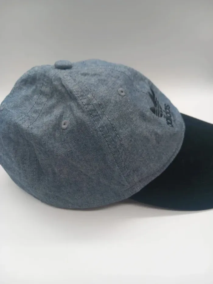 Casquette Vintage Adidas Bleu Marine - photo numéro 4