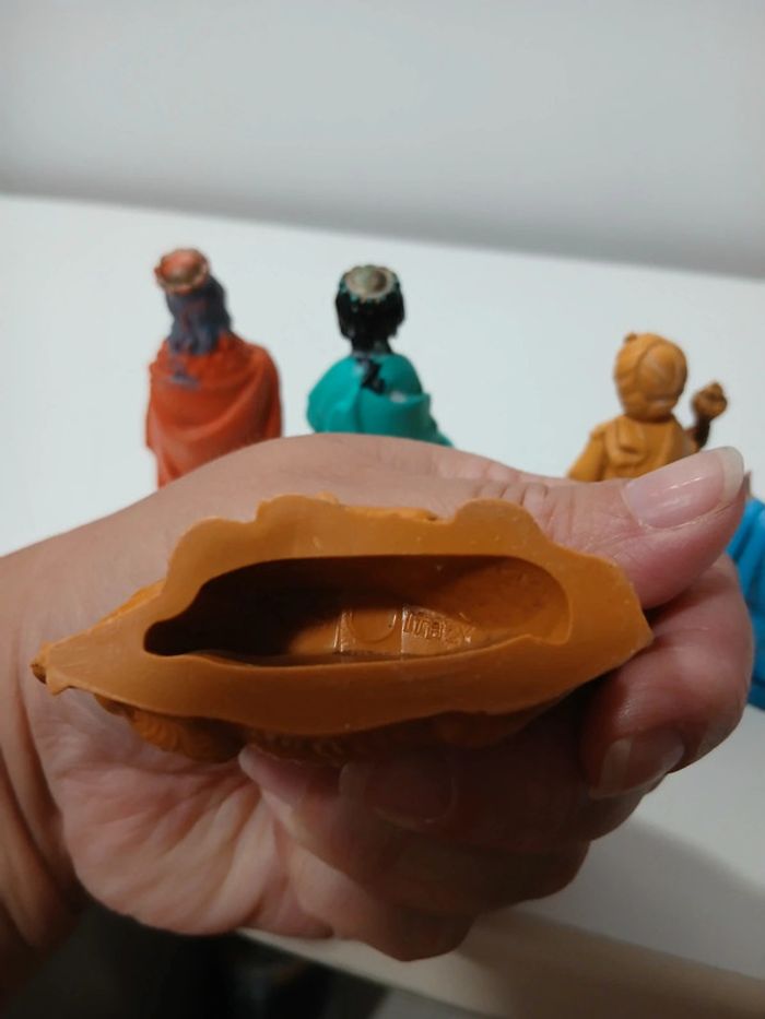 Lot figurines santon crèche années 50 - photo numéro 13
