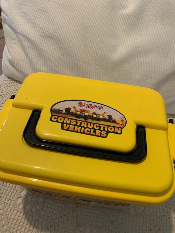Jeu de construction de véhicules de chantier - photo numéro 2