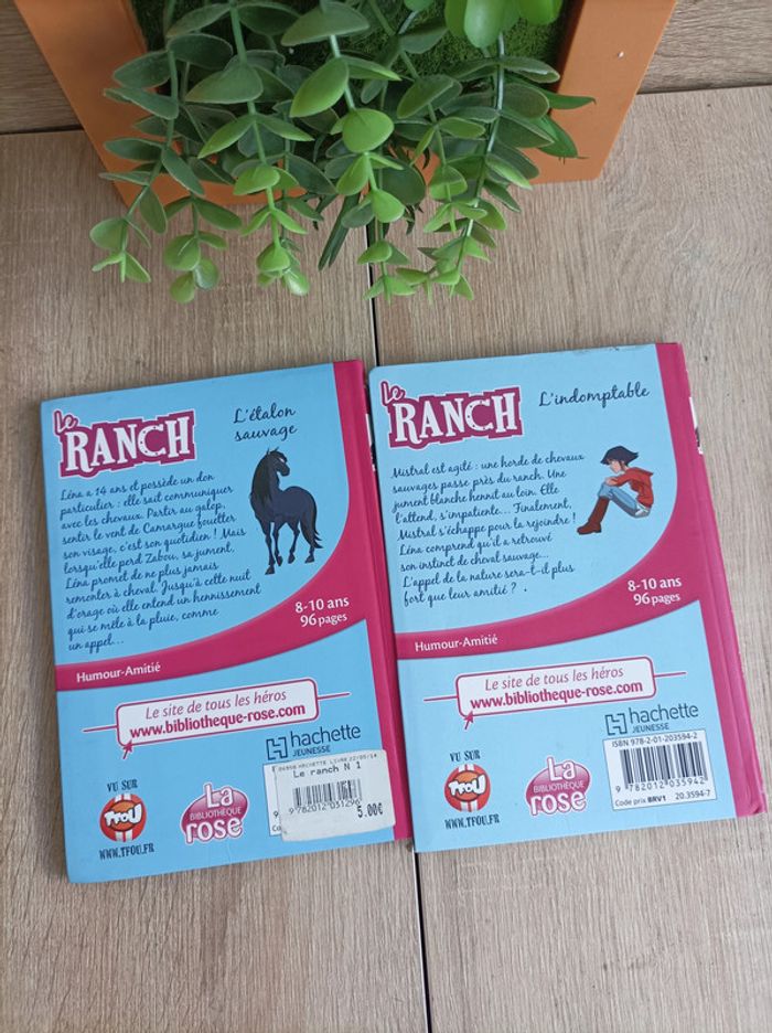 Lot 2 livres enfants - Le ranch - n° 1 et 3 - photo numéro 3