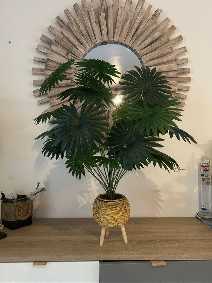 Palmier artificiel tropical très réaliste et magnifique rendu