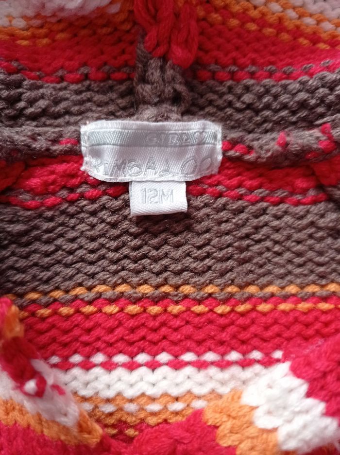 Pull capuche 12 mois - photo numéro 2
