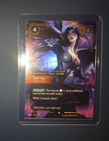 RIFTBOUND Kai’Sa Survivor OGN-039/298 – EPIC FOIL