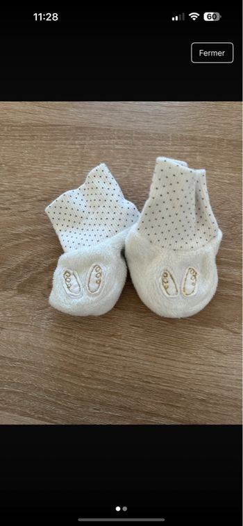 Chaussons bébé naissance 