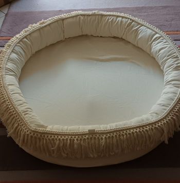 Tapis rond parc 110cm modèle vanilla de Cotton&Sweets état neuf 