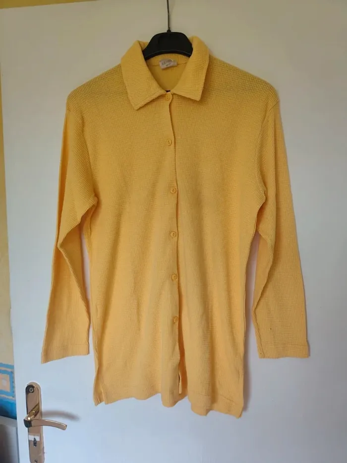Chemise vintage 42/44 jaune