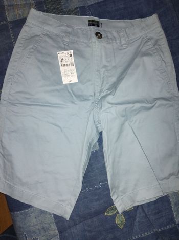 Short bleu clair