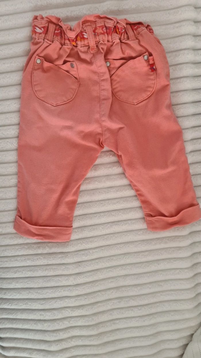 Pantalon corail 6M fille - photo numéro 5