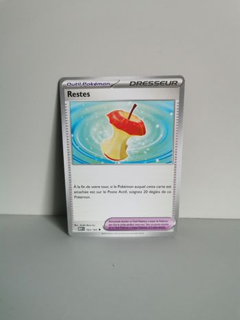 Carte Pokémon Restes 163/165