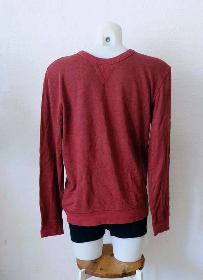 🩵 Pulls bordeaux pour homme taille L - photo numéro 2