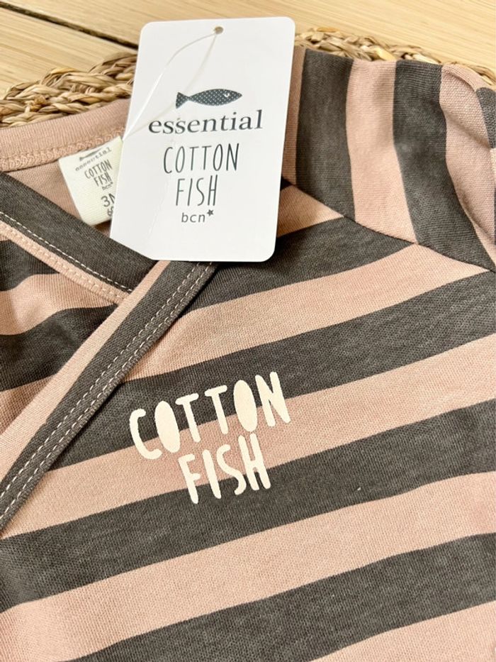 Lot bodies croisés Cotton Fish - photo numéro 6