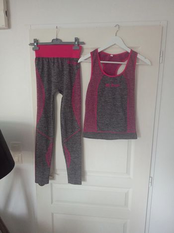 Tenue de sport ensemble legging plus top Lee Cooper taille s/m