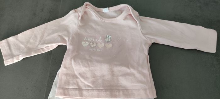 Ensemble léger t shirt pentalon en coton - photo numéro 2