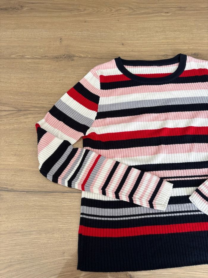 Pull rayé femme - photo numéro 2