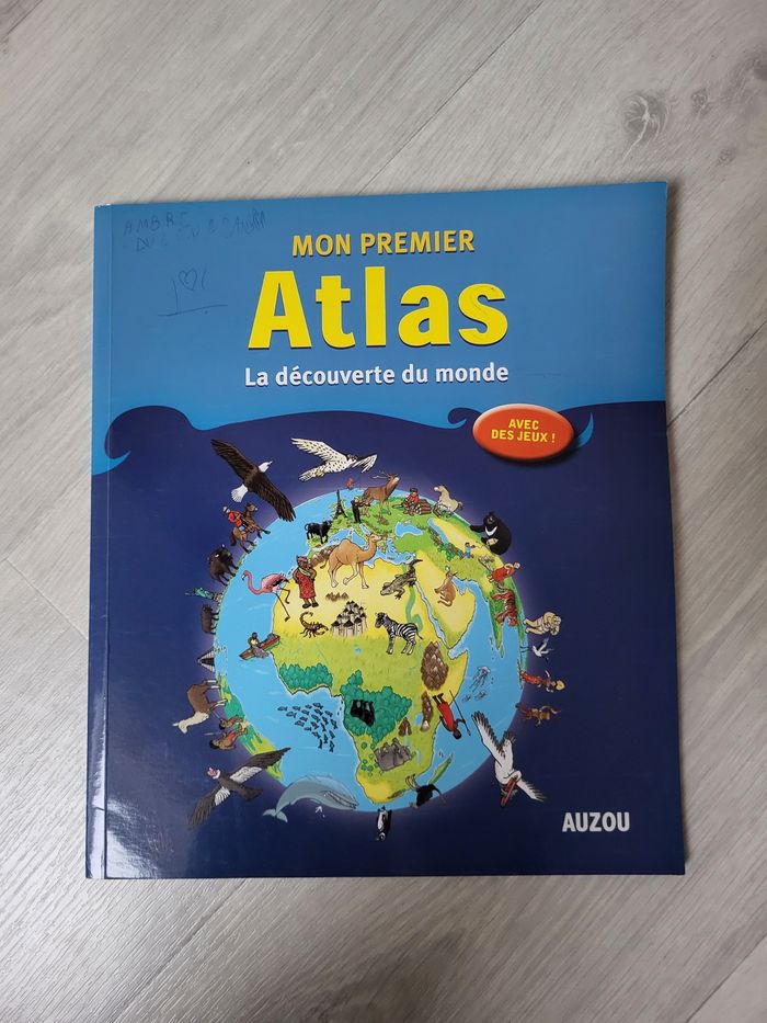 Livre Mon premier atlas