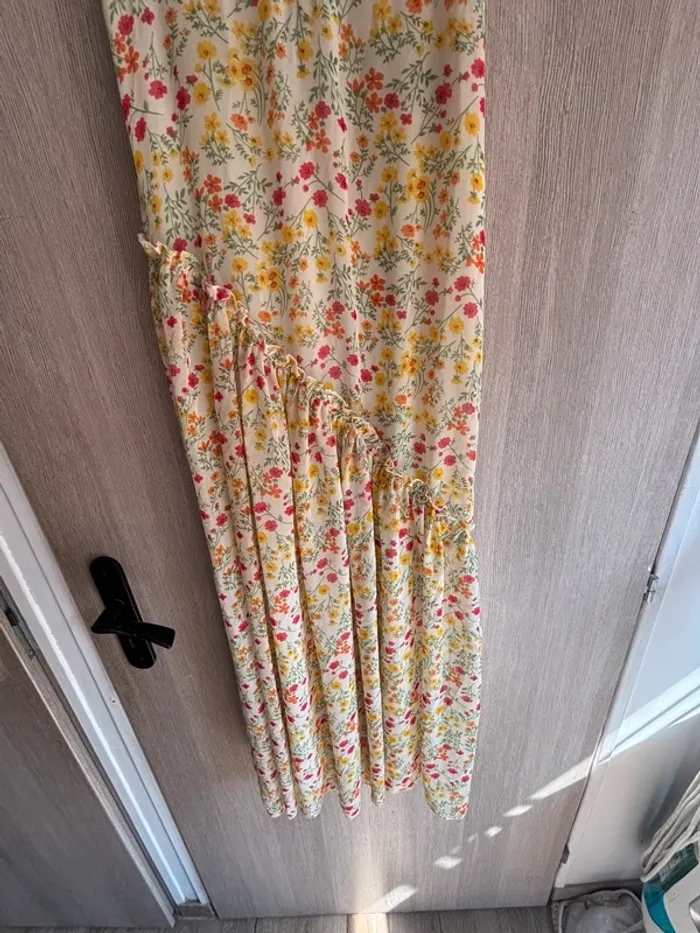 🌼 Robe longue fleurie – esprit bohème chic 🌼 T36/38 - photo numéro 3