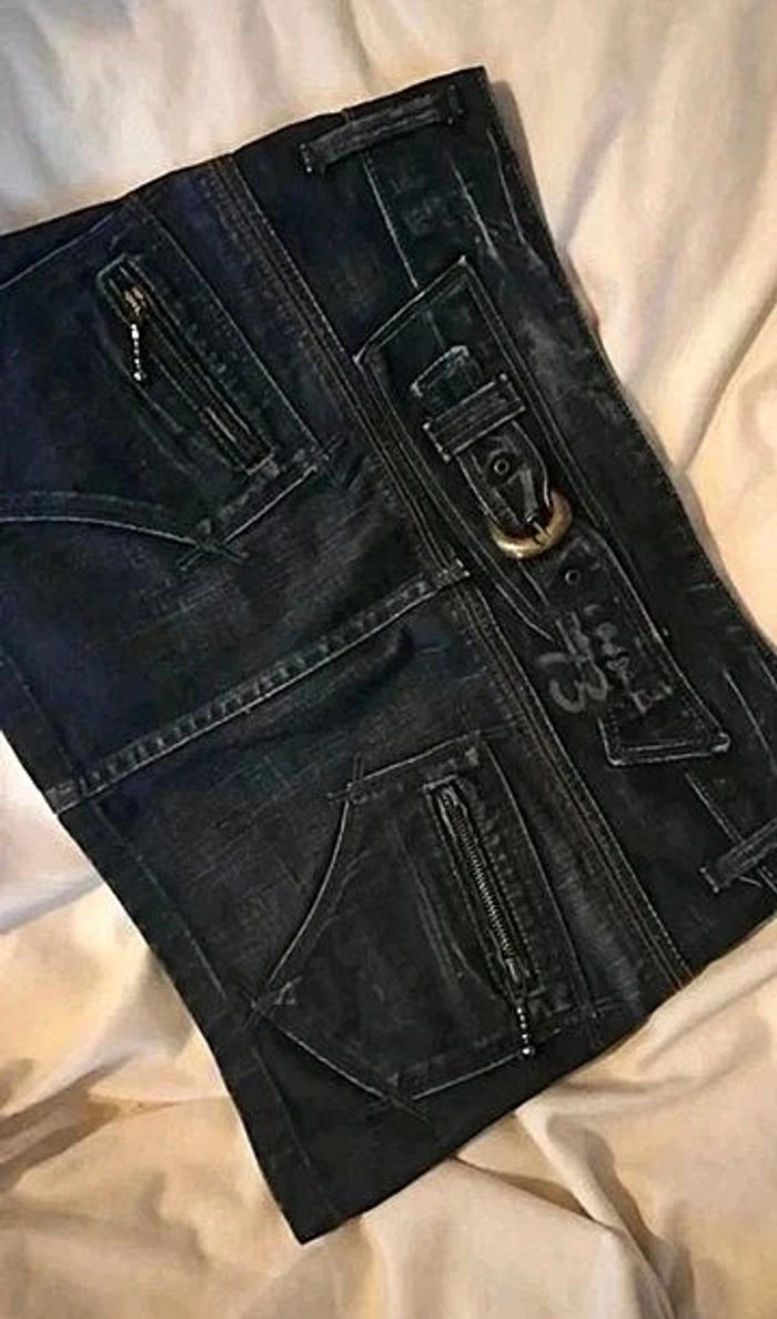 jupe jean pepe jeans 36 - photo numéro 5