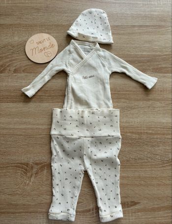 Tenue de naissance chocolatine