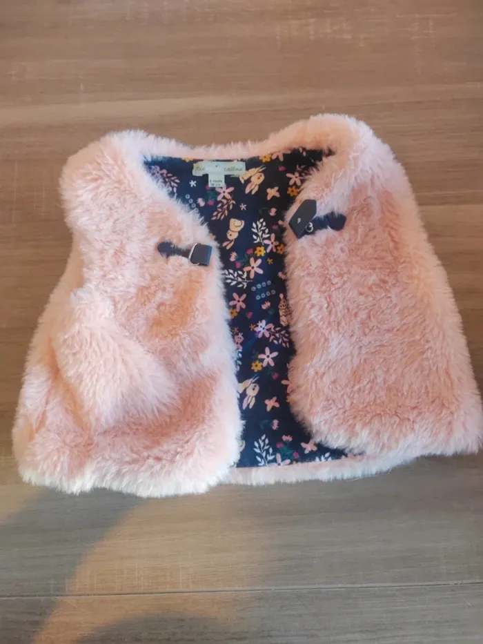 Gilet fourrure