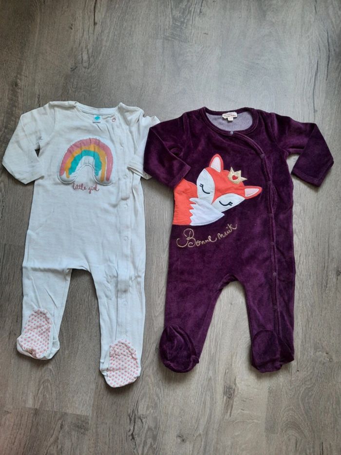 Lot de 2 pyjamas 18mois