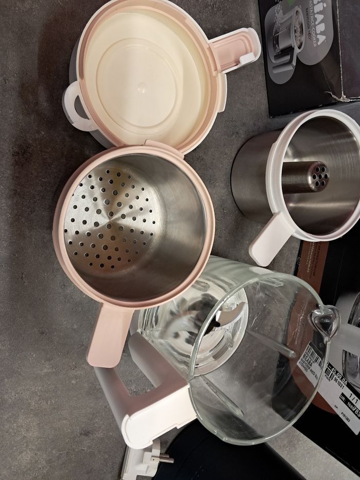 Babycook néo beaba cuiseur vapeur petit pot bébé diversification - photo numéro 4