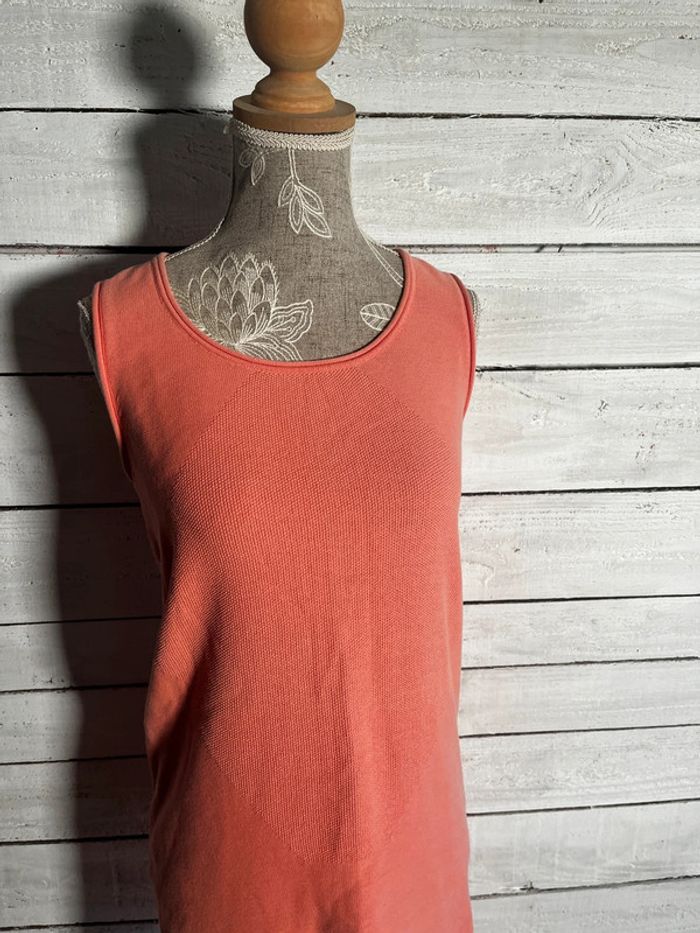 Robe rose saumon Tara jarmon - photo numéro 3