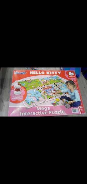 Puzzle interactif hello kitty
