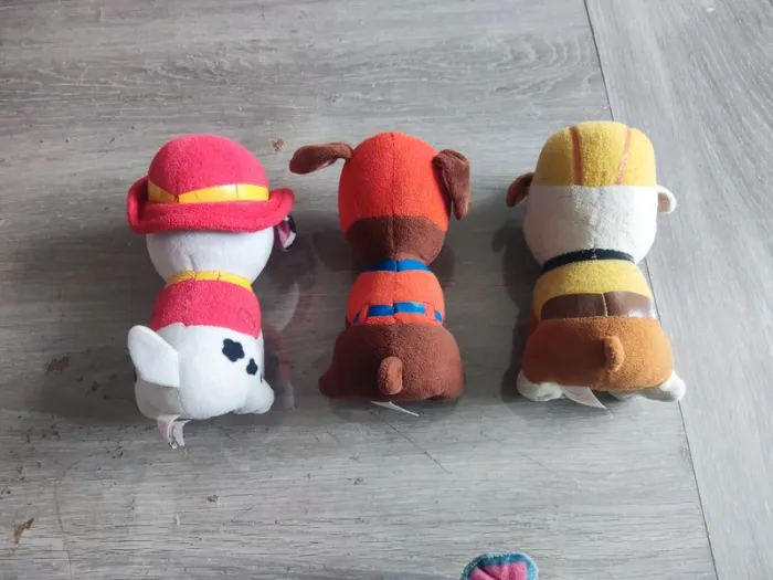 Lot peluche pat patrouille - photo numéro 5