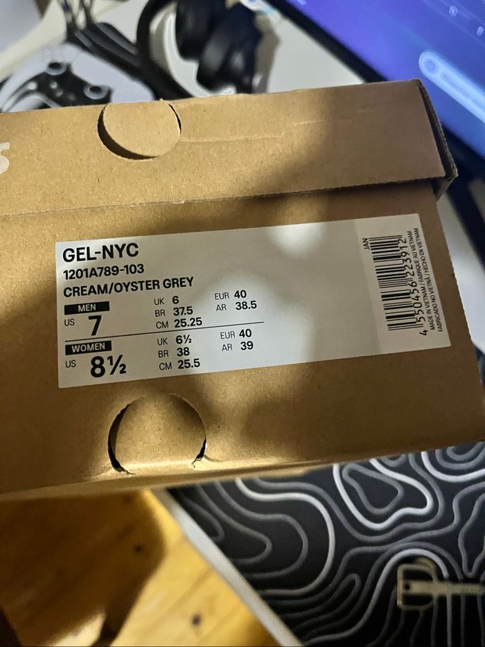 Asics Gel Nyc Grey Cream - photo numéro 8