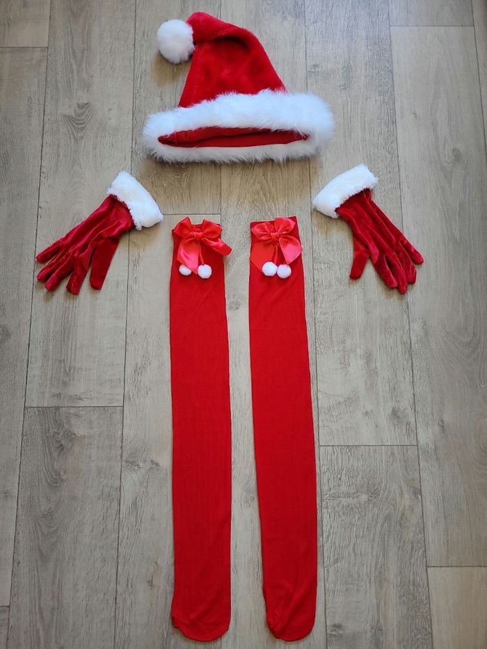 Accessoires tenue mère Noël 🤶