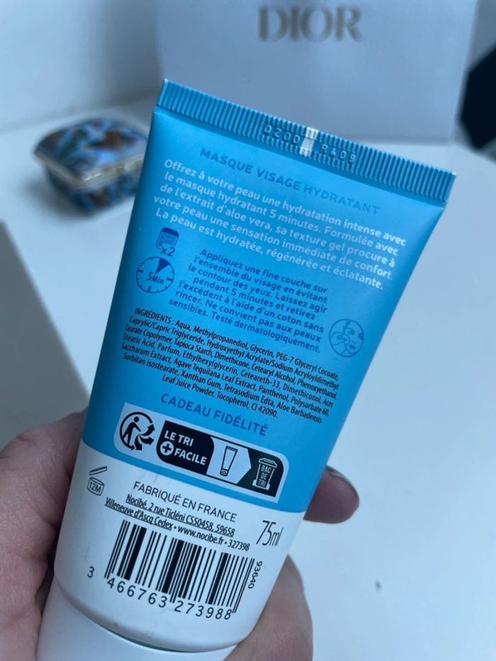Masque hydratant nocibé neuf - photo numéro 2