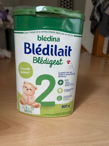 Lait 2 eme âge 
