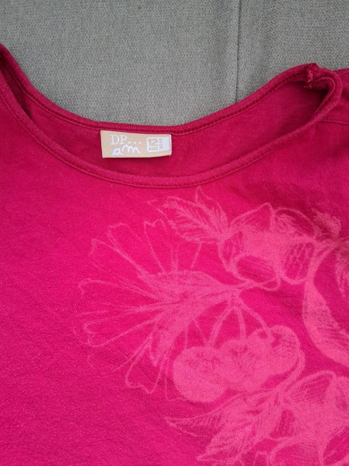 T-shirt fille 12 ans du pareil au même - photo numéro 2
